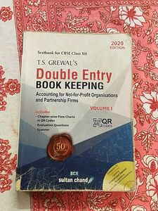Class 12 TS Grewals Double Entry Book Keeping
