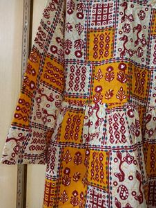 Short Printed Kurti | 100% Cotton | Size L