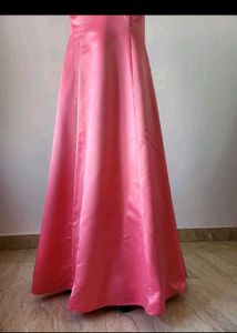 Elegant Pink Halter Neck Maxi Dress