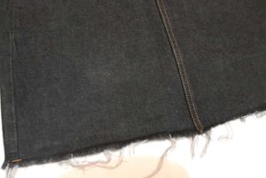 Classic Dark Wash Denim Skirt