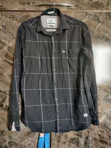 Black Check Shirt