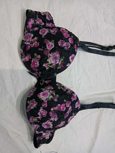 Black Floral 🤎Lace Bra