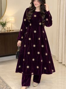 Imported Velvet  Frock