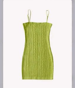 urbanic knitted green bodycon dress New