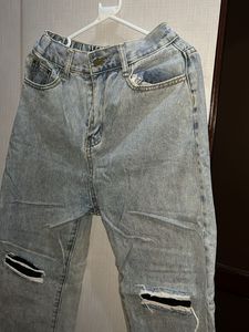 SALE Light Wash Ripped Jeans