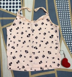 Cute Floral Cami Top