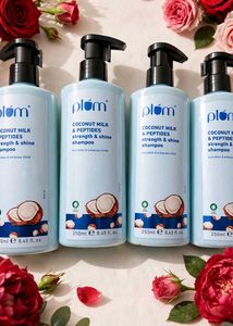 pack of 7 Plum Coconut Milk & Peptides Shampoo