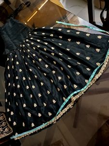 Soch Fancy Embroidered Black Sharara Set