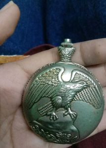 Vintage Horse Engraved Pocket Watch
