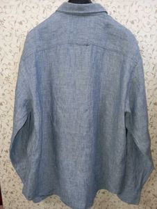 mark &amp; spencer regular fit linen shirt