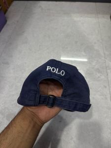 Ralph Lauren Scannable Navy Polo Cap 🧢
