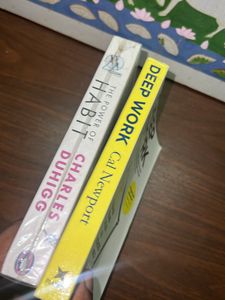 Deep Work &amp; Power Of Habit Combo