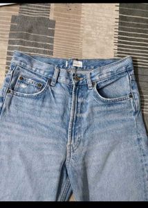 Light Wash Straight Leg Jeans