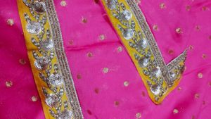 Double Lace Dupatta