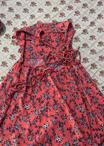 Cute Floral Print Summer Dress