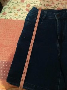 Blue Denim Shorts For Girl