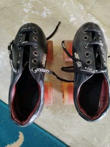 Classic Black Roller Skates