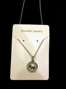 Anti Tarnish Cute Dog Pendant Necklace