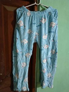 length 33half,Cute Bunny Pajama Pants