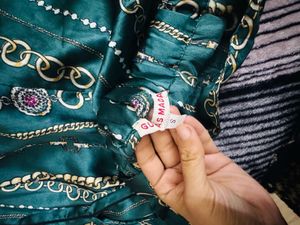 Green Chain Print loungewear Set