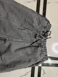 new Gingham Checkered Lounge Pants