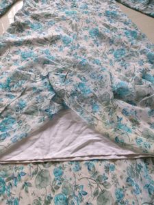 Floral Chiffon Anarkali