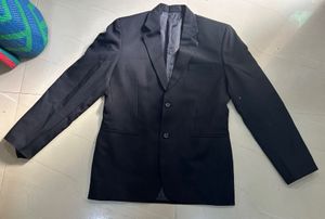 Classic Black Blazer Suit