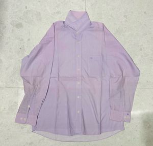 Men's Lavender Button-Up Shirt