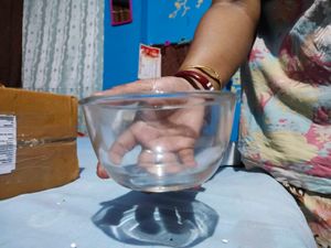 2 combo Glass Bowls