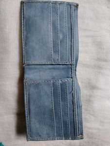 Two Wallets - Black SKF &amp; Blue Fabric