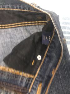 Classic Dark Wash Denim Jeans