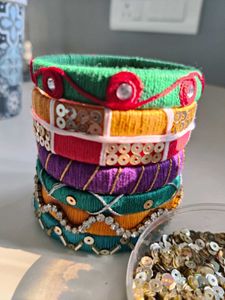 navratri Colorful Handmade Bangles