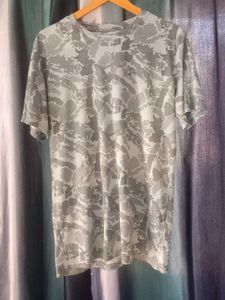 Camouflage Print T-Shirt