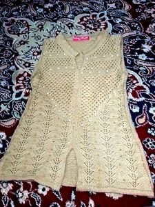 Beaded Knit Top
