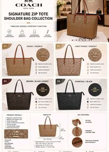 COACH PREMIUM QUALITY TOTE BAG*