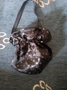 Starry Night Drawstring Pouch Bag