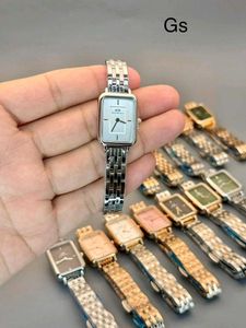 DANIEL WELLINGTON Elegant Rectangle Watch - Gold &amp;