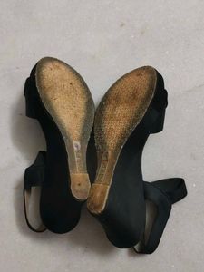 Black Heeled Sandals