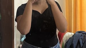 Chic Black V-Neck Top