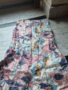 Beautiful Floral Print Maxi Dress
