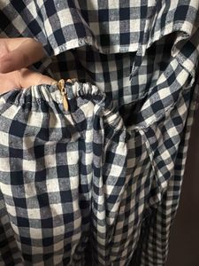Gingham Check Jumpsuit32-34
