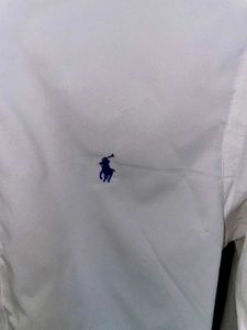 Classic White Polo Ralph Lauren Shirt