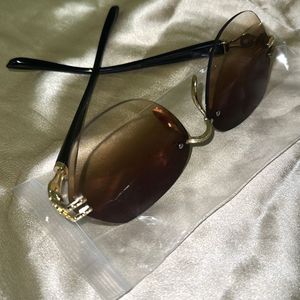 Rimless Round Sunglasses | Each glairs price is