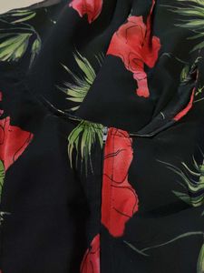 long sleeveless dress floral
