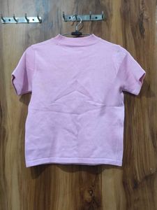 Cozy Pink Knit Sweater