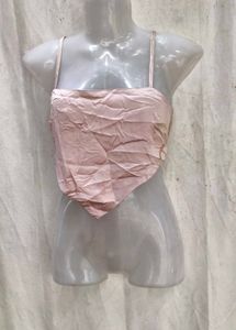 27138. Satin Bandana Halter Top