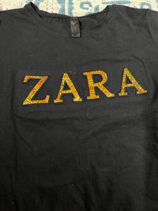 Zara Black Tee