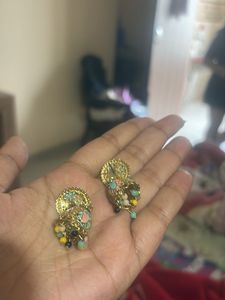 Boho Jhumka Earrings