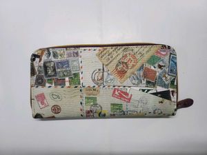 Long Printed Deco Wallet