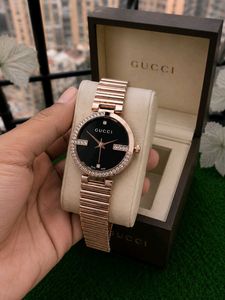 GUCCI⌚ Premium 7A Quality✨ Elegant Rose Gold Stain